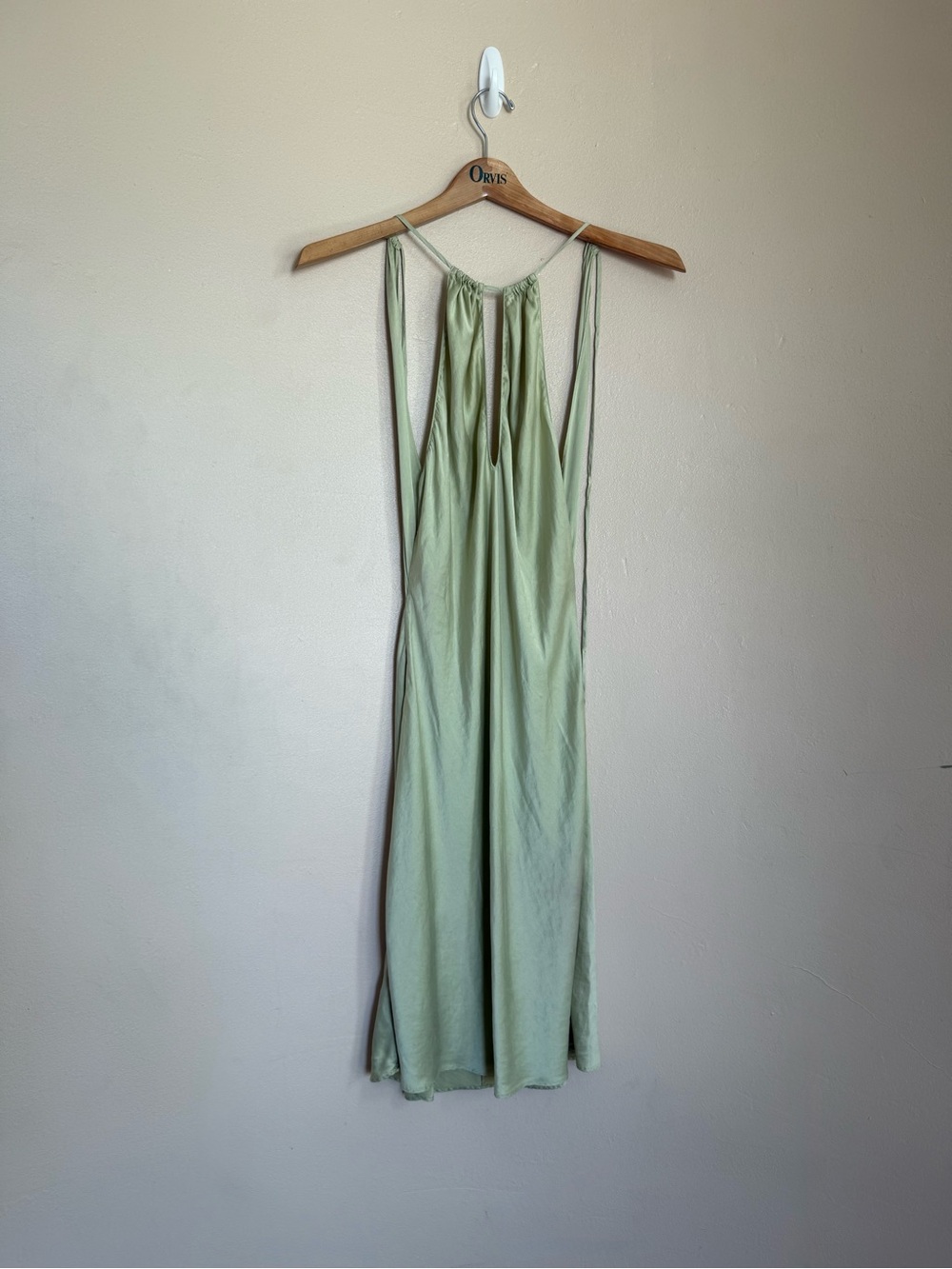 100% Silk Victoria’s Secret Green Key-Hole Dress (2000)